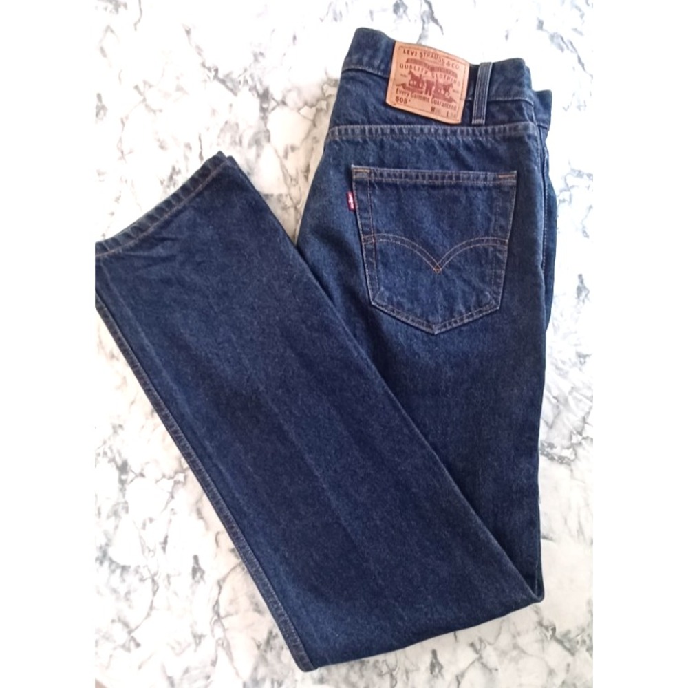 Levis 505 Men Jeans 36x34 Vtg Y2K 90s Farmer Trucker Cowboy‎ Rancher Biker Work